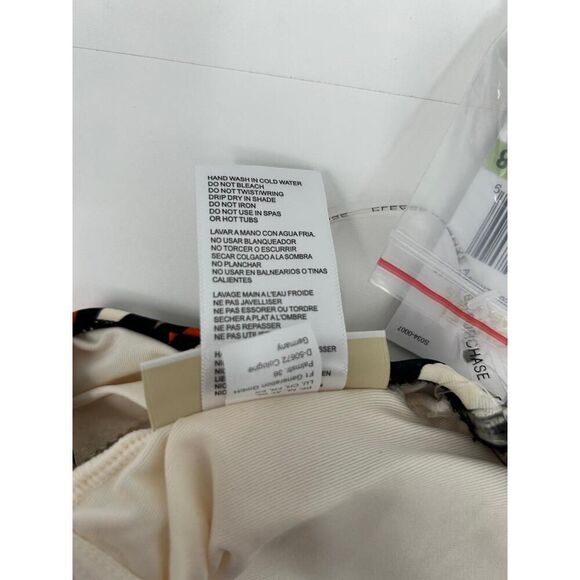 NWT Michael Kors Chic Swimwear Zebra Print One-Shoulder Women's Swimsuit Size 8 - Picture 8 of 10